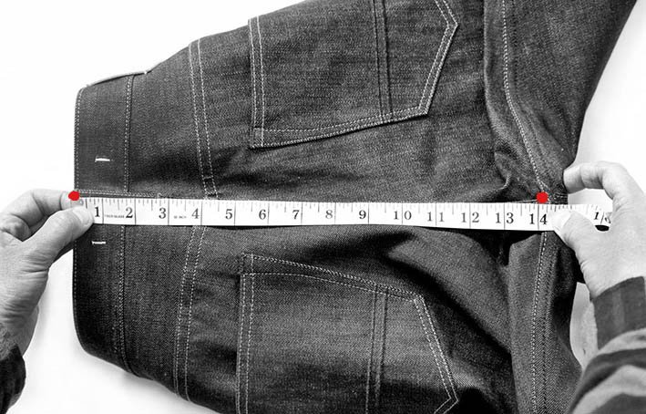Measuring Rise: Front and Back